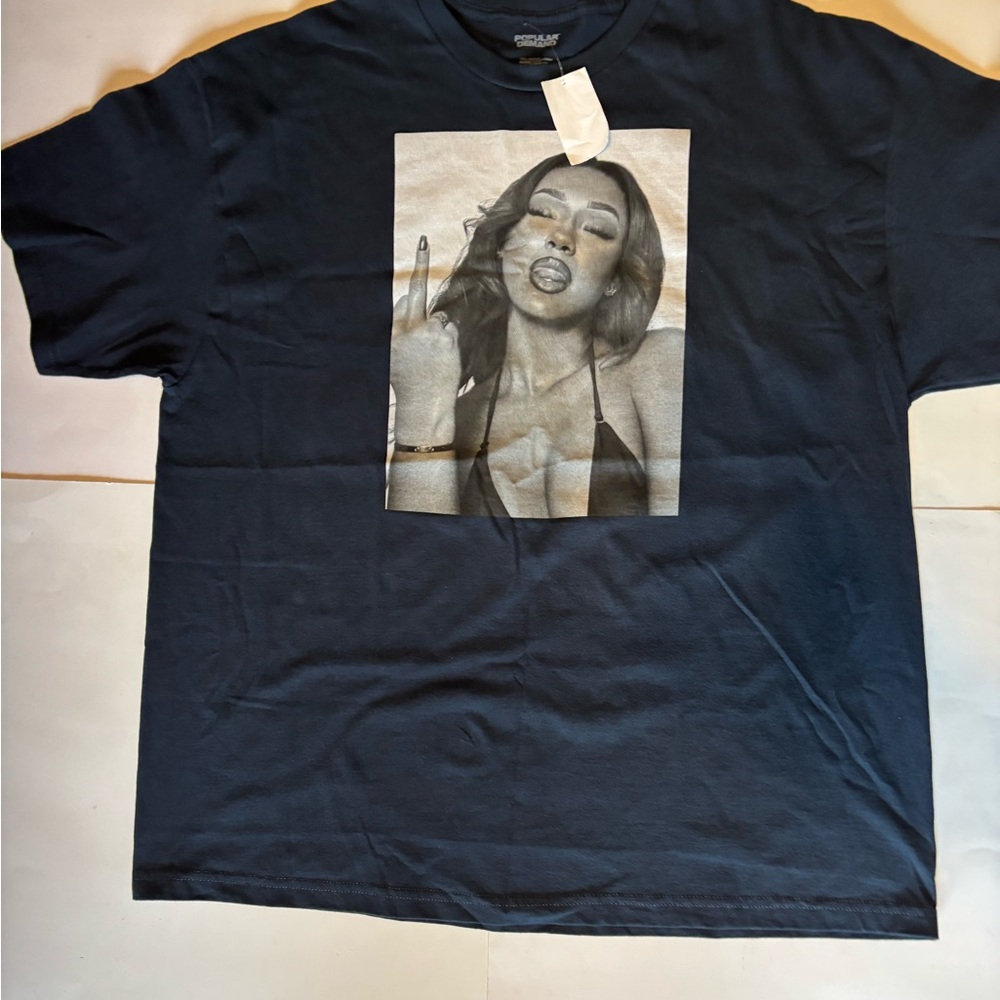 Men’s Popular Demand Birdie Graphic Print - Size 2XL - Color Navy Blue